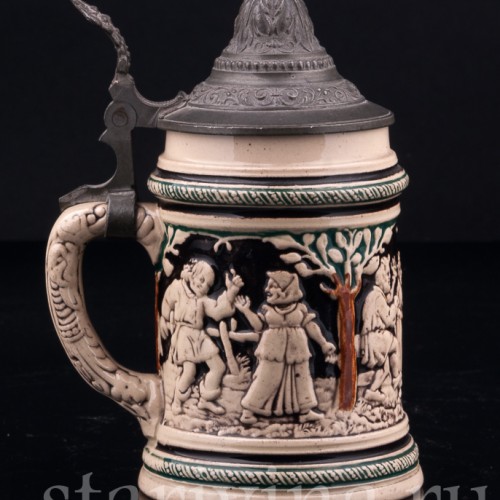 Кувшин и шесть кружек, Dumler & Breiden, Германия, кон. 19 - нач. 20 вв