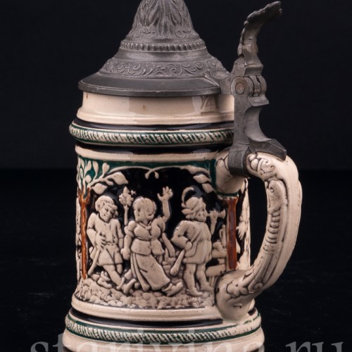 Кувшин и шесть кружек, Dumler & Breiden, Германия, кон. 19 - нач. 20 вв