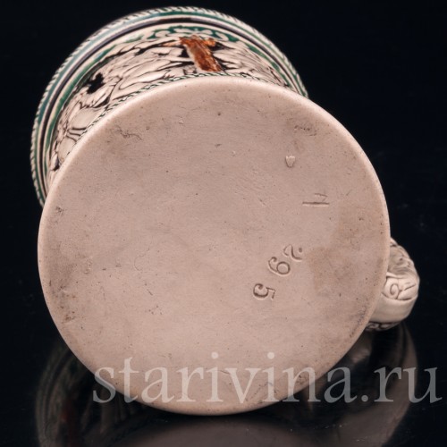 Кувшин и шесть кружек, Dumler & Breiden, Германия, кон. 19 - нач. 20 вв