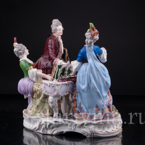 Композиция, У фортепиано, E. A. Muller, Германия, нач. 20 в