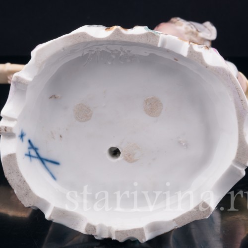 Дама с письмом, Samson, Франция, 19 в