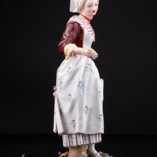 Дама с письмом, Samson, Франция, 19 в