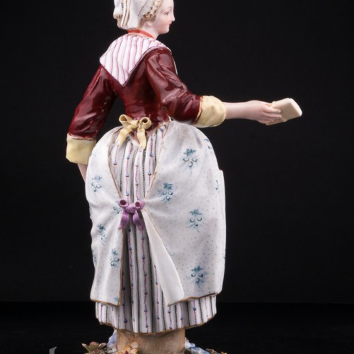 Дама с письмом, Samson, Франция, 19 в