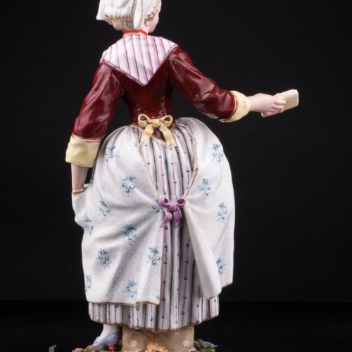 Дама с письмом, Samson, Франция, 19 в