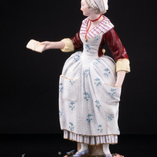 Дама с письмом, Samson, Франция, 19 в