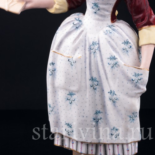 Дама с письмом, Samson, Франция, 19 в