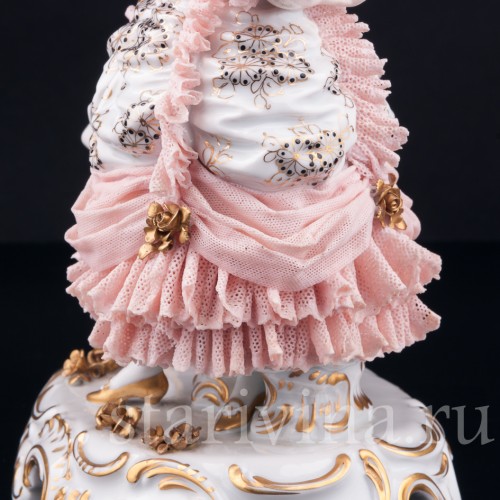 Танцующая пара, кружевная, Muller & Co, Германия, 1920-30 гг