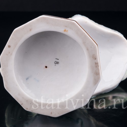 Девушка в зеленом платье, E. A. Muller, Германия, 1890-1927 гг