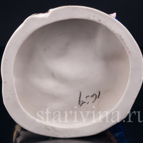 Старинная композиция из фарфора У колыбели, Ackermann & Fritze, Германия, нач. 20 в.