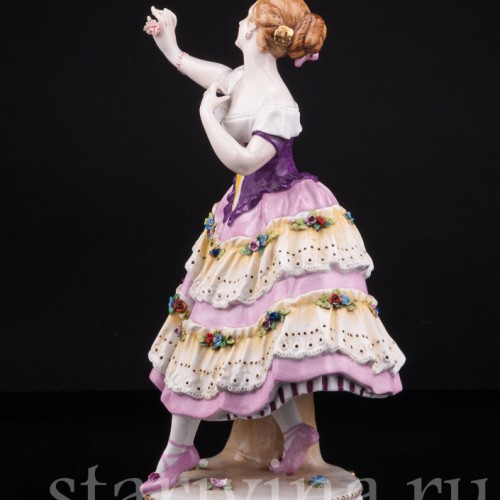 Балерина с цветком, Тюрингия, Германия, кон. 19 в