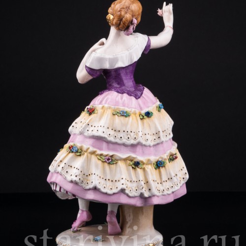 Балерина с цветком, Тюрингия, Германия, кон. 19 в