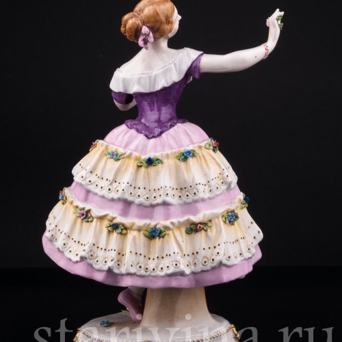 Балерина с цветком, Тюрингия, Германия, кон. 19 в