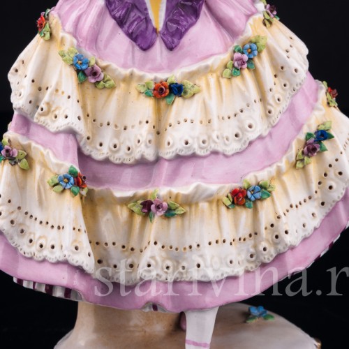 Балерина с цветком, Тюрингия, Германия, кон. 19 в