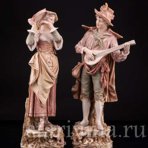 Пара, Royal Dux, Чехия, нач. 20 в