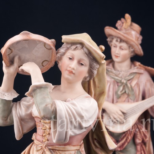 Пара, Royal Dux, Чехия, нач. 20 в