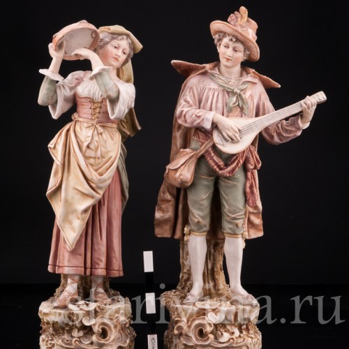 Пара, Royal Dux, Чехия, нач. 20 в