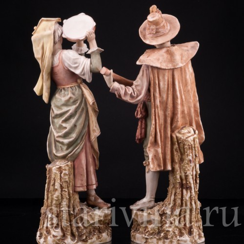 Пара, Royal Dux, Чехия, нач. 20 в