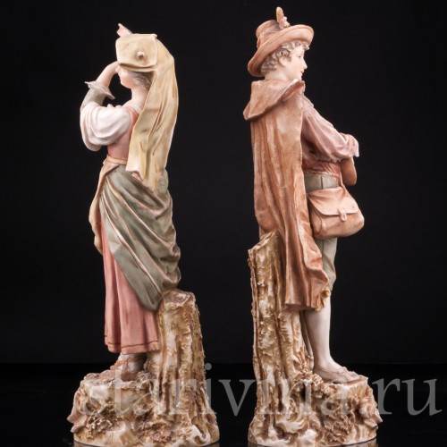 Пара, Royal Dux, Чехия, нач. 20 в