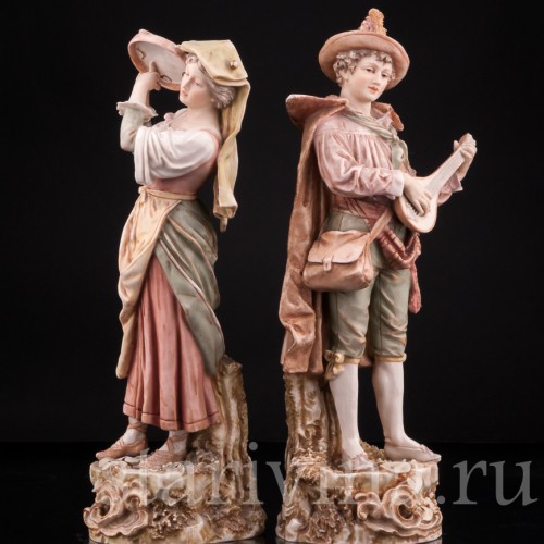 Пара, Royal Dux, Чехия, нач. 20 в