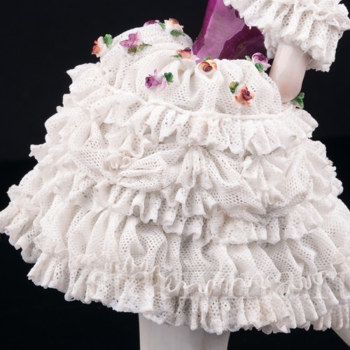 Фанни Эльслер, кружевная, Volkstedt, Германия, до 1935 г