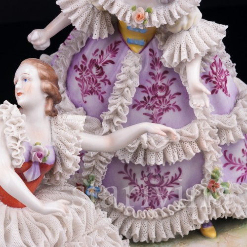 "Жмурки", кружевная, Muller & Co, Германия, нач. 20 в