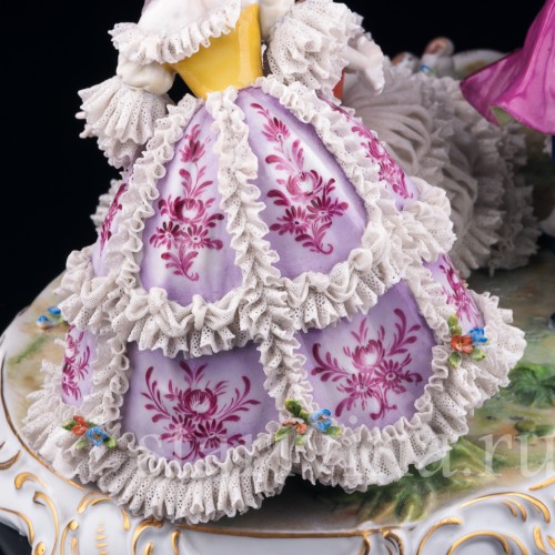 "Жмурки", кружевная, Muller & Co, Германия, нач. 20 в