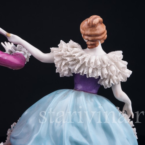 "Жмурки", кружевная, Muller & Co, Германия, нач. 20 в