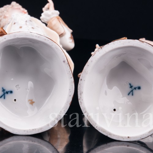 Галантная пара, Richard Eckert & Co, Германия, 19 в