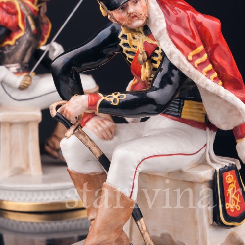 Гусар и Кирасир, Capodimonte, Италия, сер. 20 в