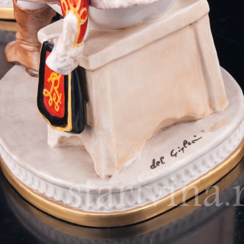 Гусар и Кирасир, Capodimonte, Италия, сер. 20 в