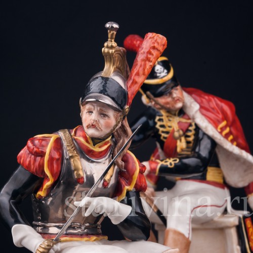 Гусар и Кирасир, Capodimonte, Италия, сер. 20 в