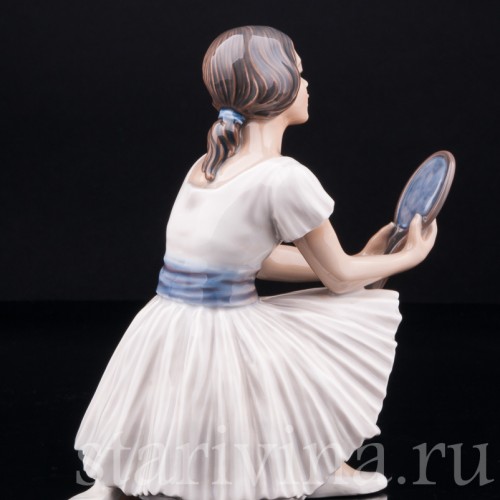 Балерина с зеркалом, Dahl Jensen, Дания, сер. 20 в