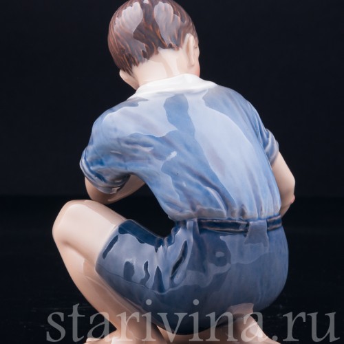 Мальчик с мышкой, Dahl Jensen, Дания, сер. 20 в