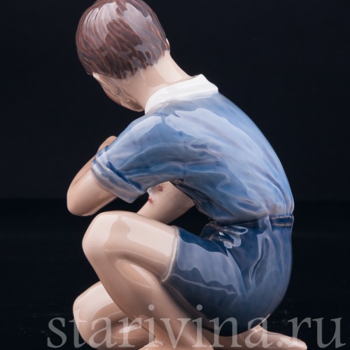 Мальчик с мышкой, Dahl Jensen, Дания, сер. 20 в