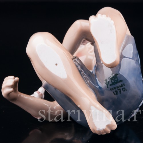 Мальчик с мышкой, Dahl Jensen, Дания, сер. 20 в