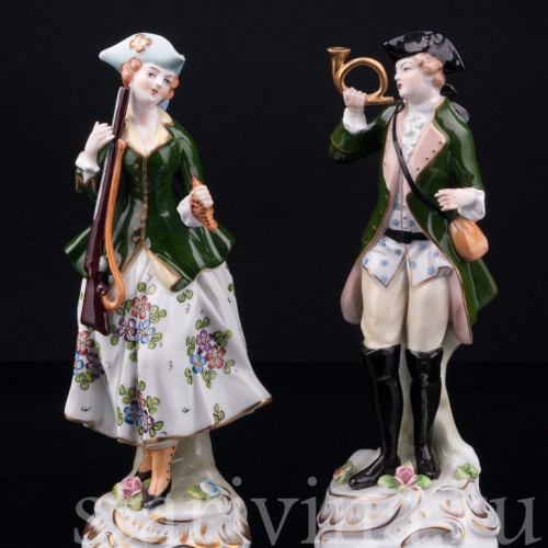 Охотники, Sitzendorf, Германия, вт. пол. 20 в