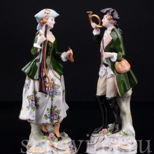 Охотники, Sitzendorf, Германия, вт. пол. 20 в