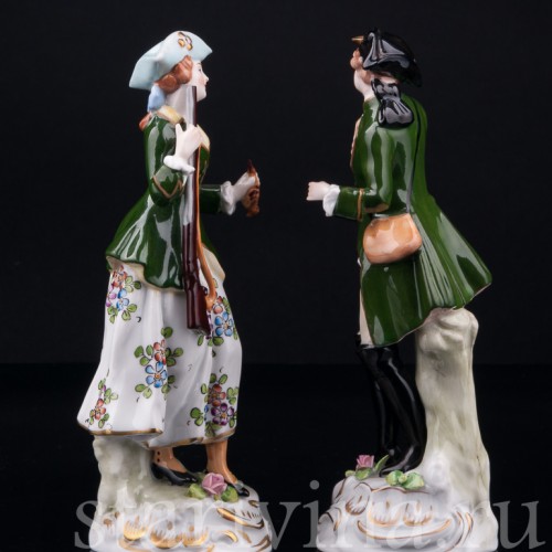 Охотники, Sitzendorf, Германия, вт. пол. 20 в