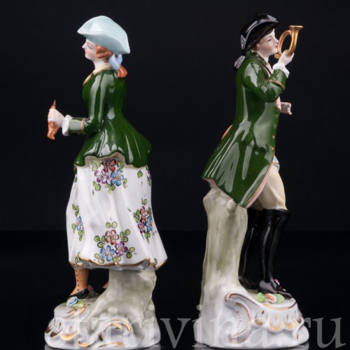 Охотники, Sitzendorf, Германия, вт. пол. 20 в