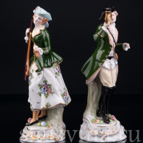 Охотники, Sitzendorf, Германия, вт. пол. 20 в