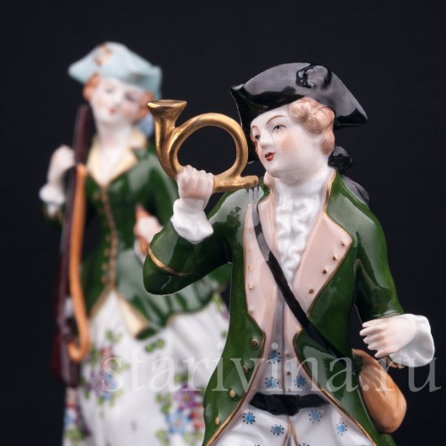 Охотники, Sitzendorf, Германия, вт. пол. 20 в