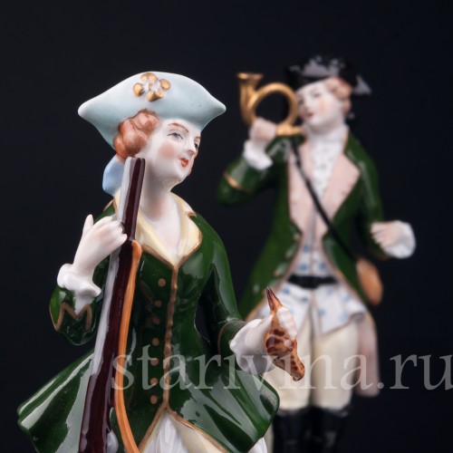 Охотники, Sitzendorf, Германия, вт. пол. 20 в