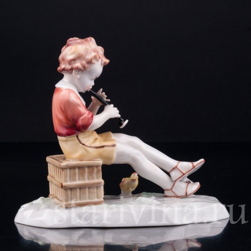 Мальчик с дудочкой, Metzler & Ortloff, Германия, сер. 20 в