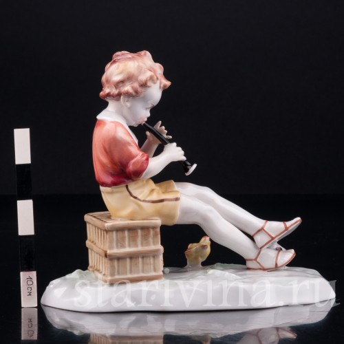 Мальчик с дудочкой, Metzler & Ortloff, Германия, сер. 20 в