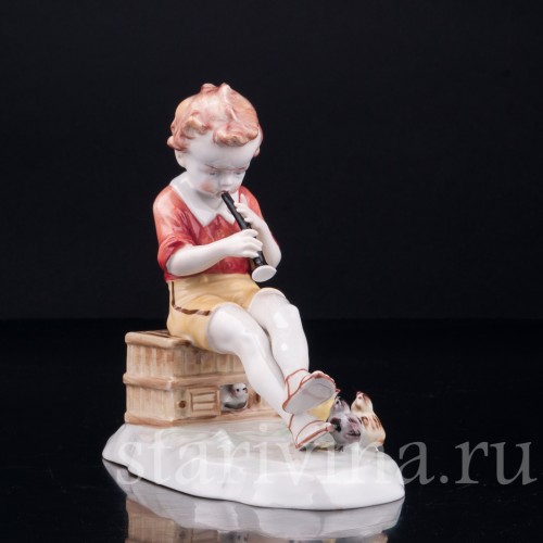 Мальчик с дудочкой, Metzler & Ortloff, Германия, сер. 20 в