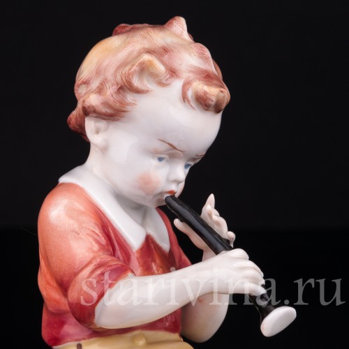 Мальчик с дудочкой, Metzler & Ortloff, Германия, сер. 20 в