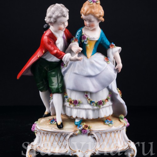 Маленькие влюбленные, E. A. Muller, Германия, нач. 20 в