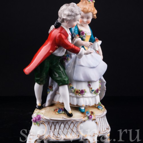 Маленькие влюбленные, E. A. Muller, Германия, нач. 20 в