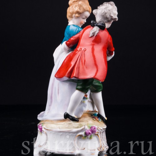 Маленькие влюбленные, E. A. Muller, Германия, нач. 20 в