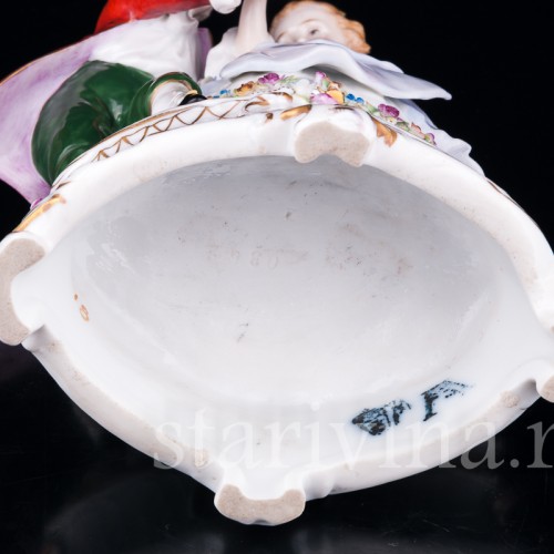 Маленькие влюбленные, E. A. Muller, Германия, нач. 20 в